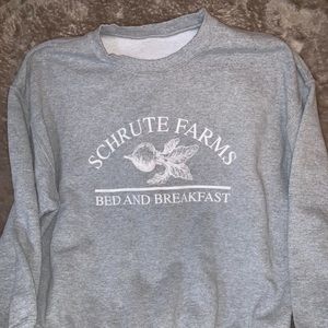 Shrute Farms Bed and Breakfast crew neck (Male or Female)